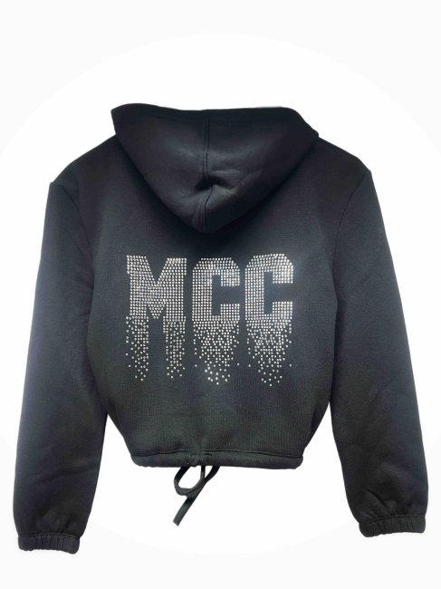 KIDS Hoodie Jacket  black - MCC Design Verlauf